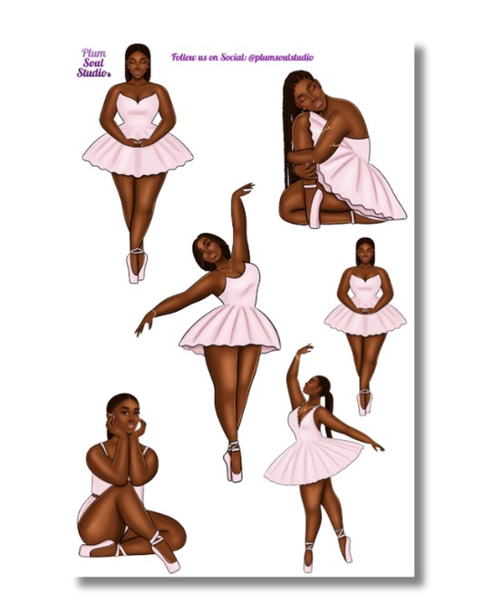 Keep Dancing Sticker Sheet