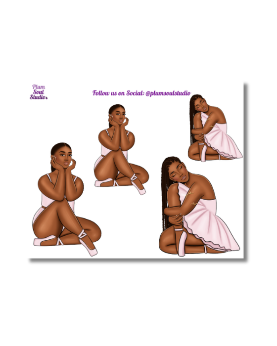 Keep Dancing Restful Mini Sticker Sheet