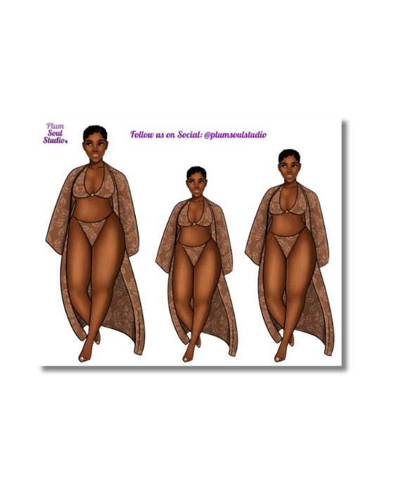 Cocoa Cover Up Mini Sticker Sheet