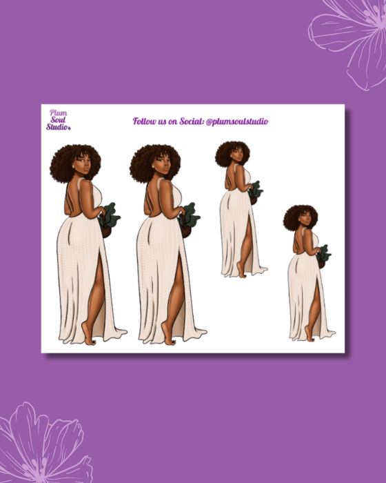 Down on the Farm Sundress Sticker Sheet Mini