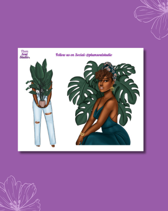 Plant Mama Mini Sticker Sheet
