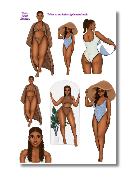 Cocoa on the Beach Sticker Sheet