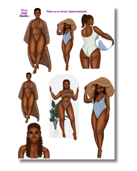 Cocoa on the Beach Sticker Sheet