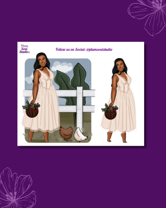 Frolicking on the Farm Mini Sticker Sheet