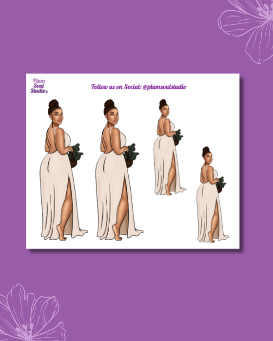 Down on the Farm Sundress Sticker Sheet Mini