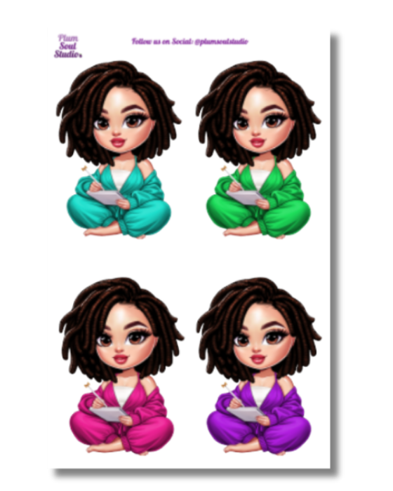 Jojo Journaling Assorted One Sticker Sheet