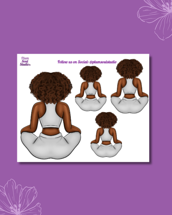 Calm Shannon Mini Sticker Sheet