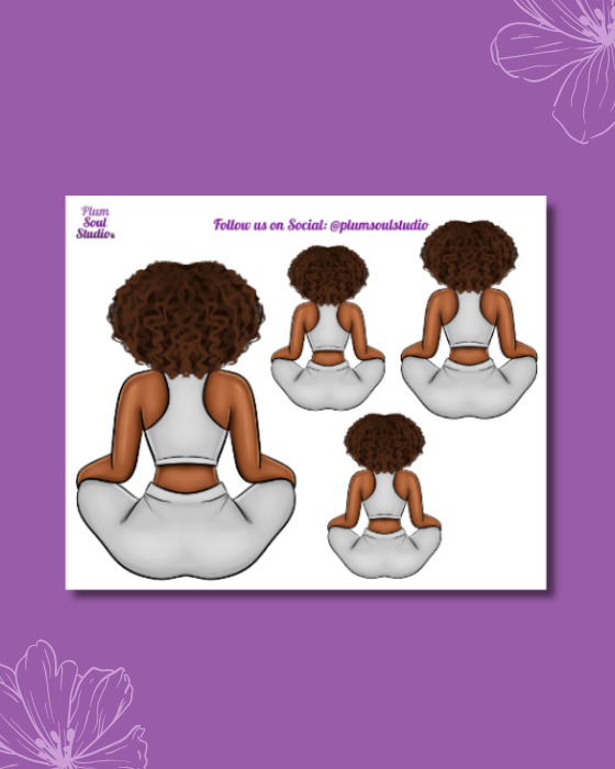 Calm Shannon Mini Sticker Sheet