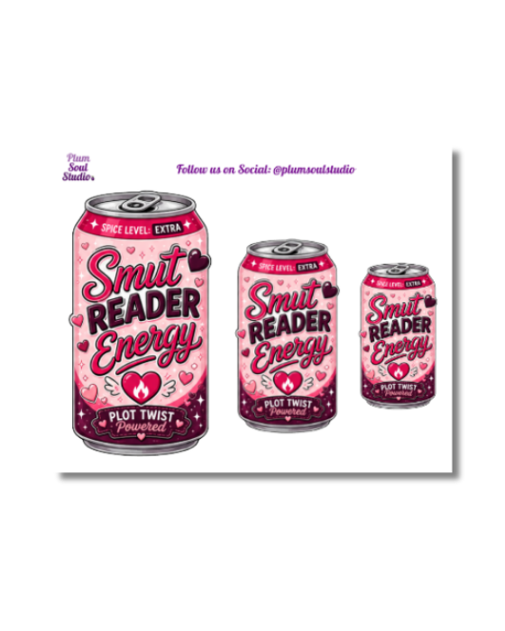 Bookish Beverages Smut Mini Sticker Sheet