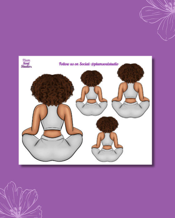 Calm Shannon Mini Sticker Sheet