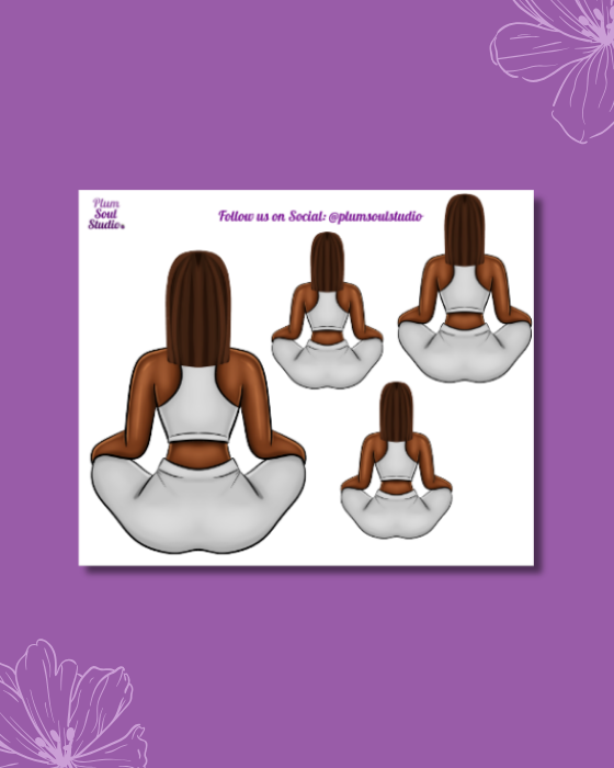 Calm Shannon Mini Sticker Sheet