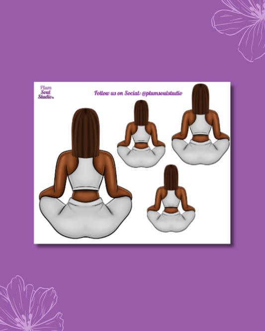 Calm Shannon Mini Sticker Sheet