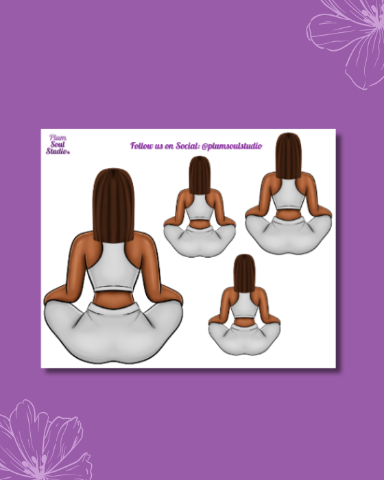 Calm Shannon Mini Sticker Sheet