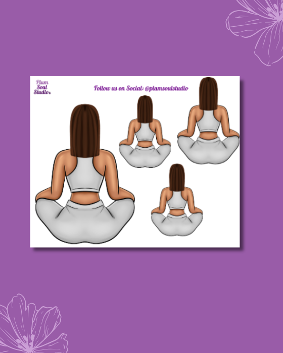 Calm Shannon Mini Sticker Sheet