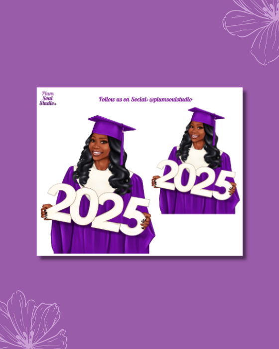 2025 Graduation Mini Sticker Sheet