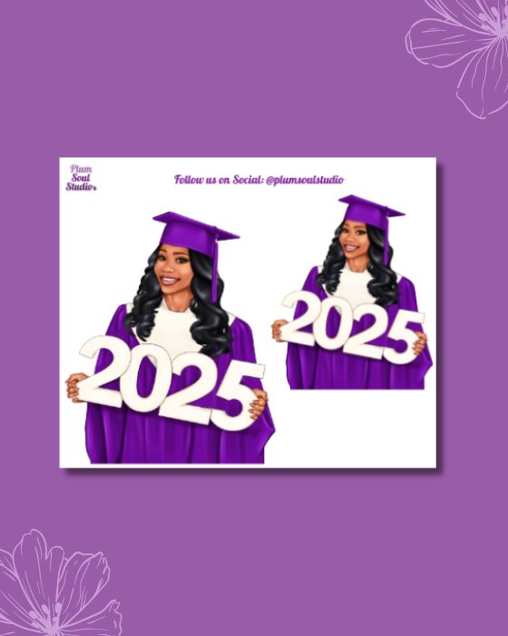 2025 Graduation Mini Sticker Sheet