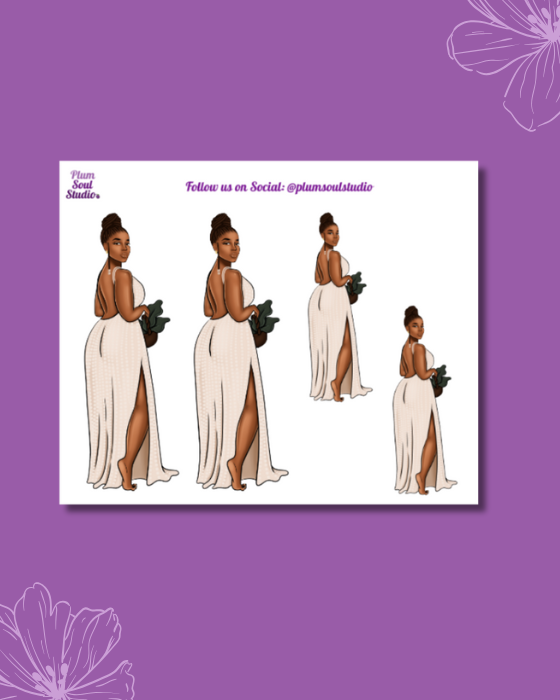 Down on the Farm Sundress Sticker Sheet Mini