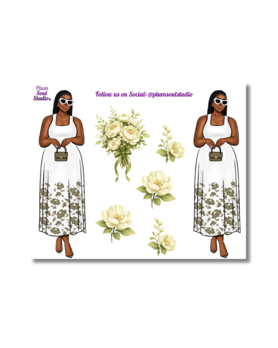 Spring Living Mini Sticker Sheet
