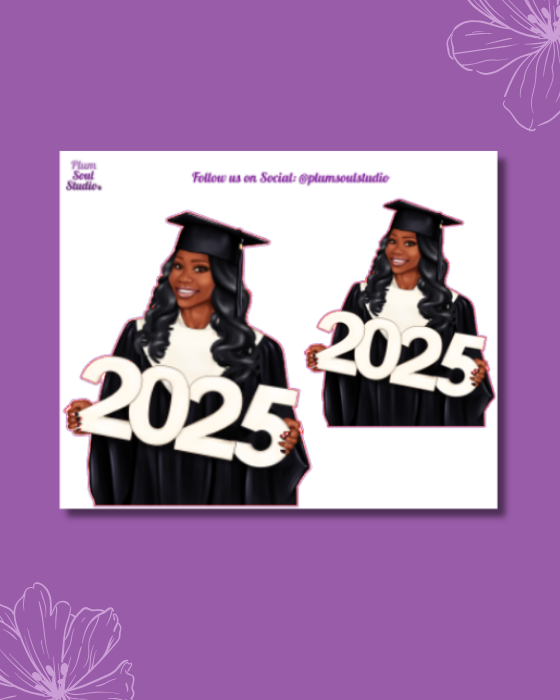 2025 Graduation Mini Sticker Sheet