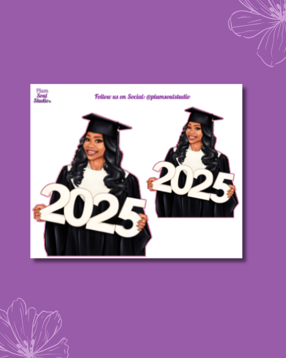 2025 Graduation Mini Sticker Sheet