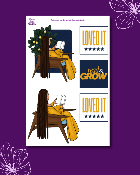 Read and Grow Sticker Sheet
