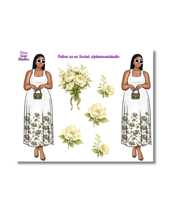 Spring Living Mini Sticker Sheet