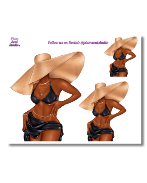 Fit Body Summer Mini Sticker Sheet