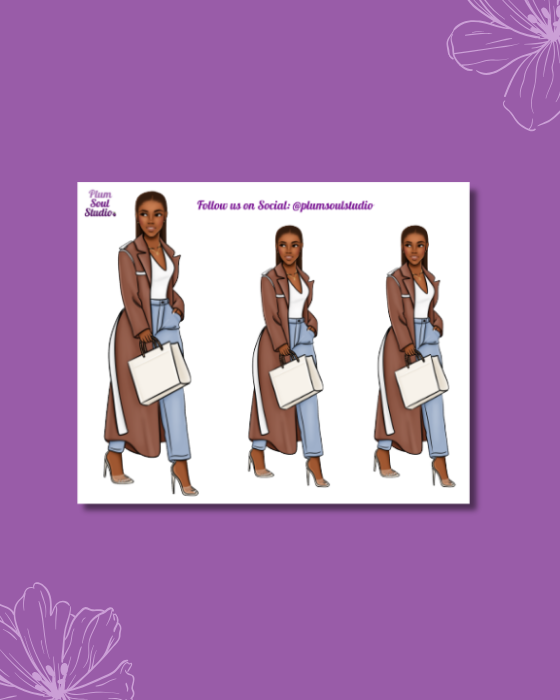 Chloe Mini Sticker Sheet