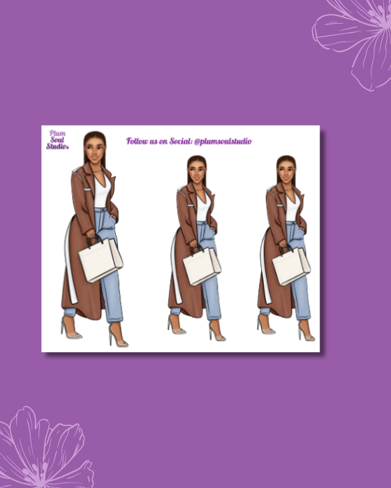 Chloe Mini Sticker Sheet