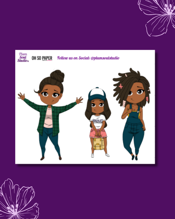 Oh So Paper Adventure Mini Sticker Sheet