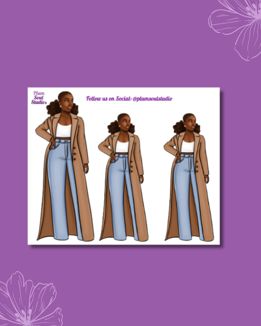 Linda Mini Sticker Sheet