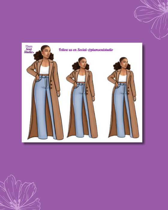 Linda Mini Sticker Sheet