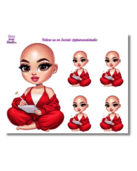 Jojo Journaling Sticker Sheet Mini