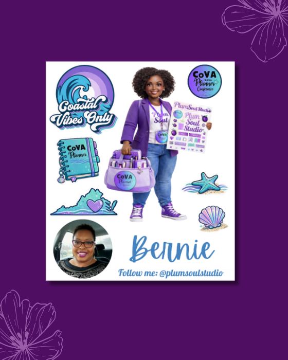 COVA Planner Con Curvy Doll Contact Cards