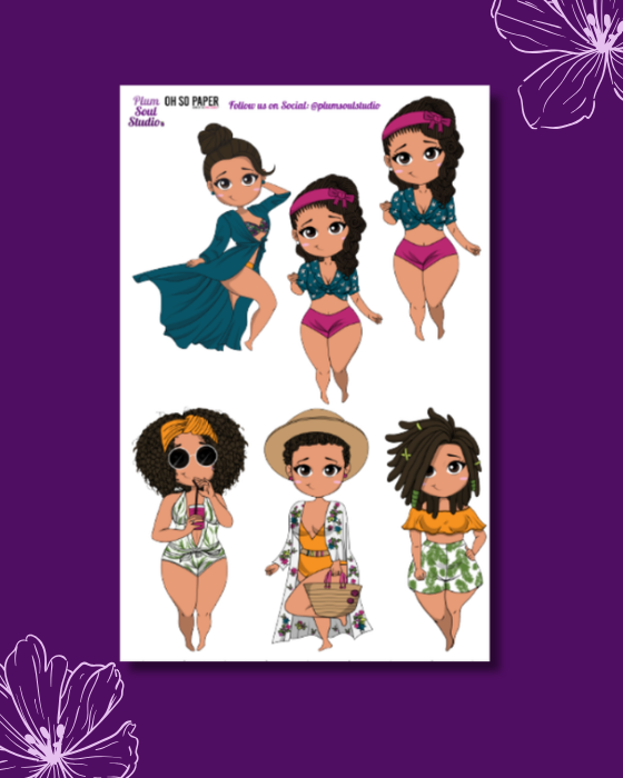 Oh So Paper Berry, Berry, Summer Sticker Sheet