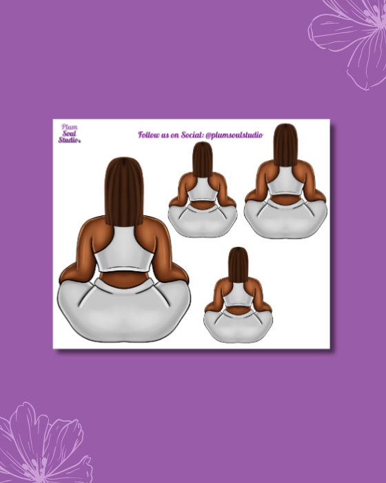 Calm Shannon Curvy Mini Sticker Sheet