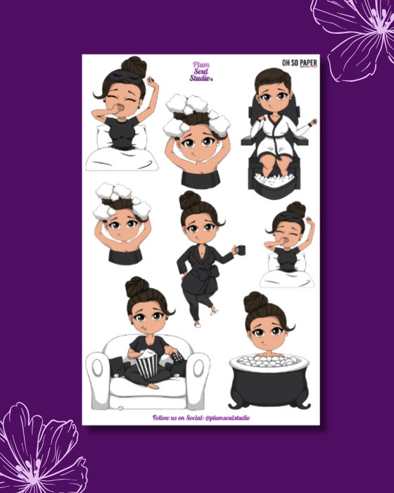 Oh So Paper All About Me Sticker Sheet