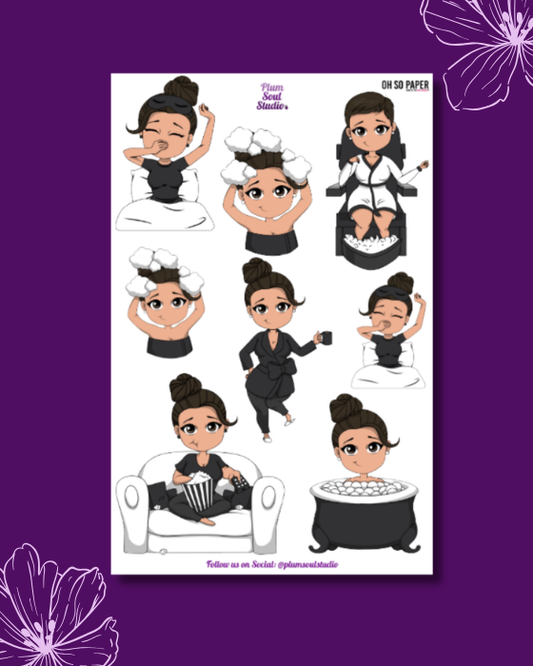 Oh So Paper All About Me Sticker Sheet