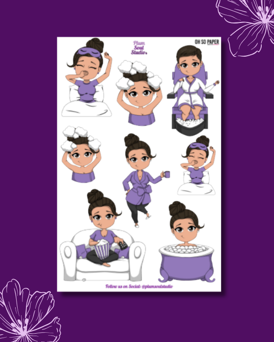 Oh So Paper All About Me Sticker Sheet