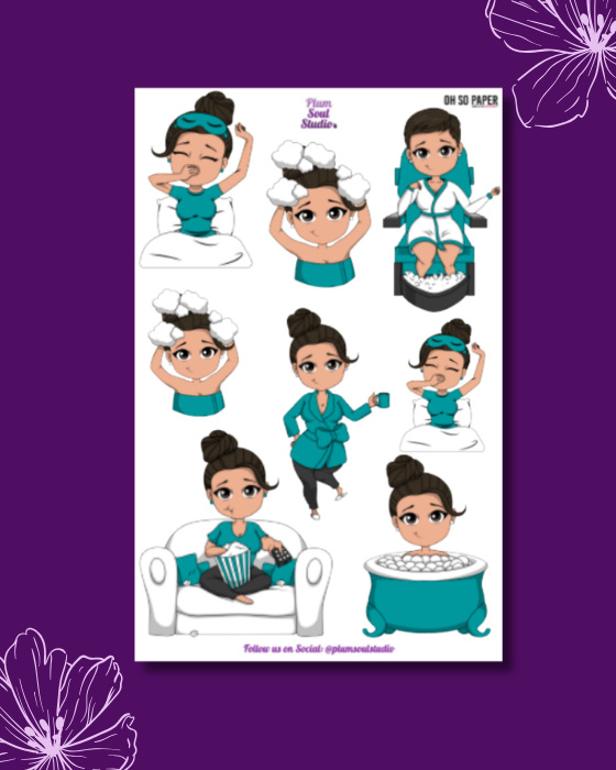 Oh So Paper All About Me Sticker Sheet