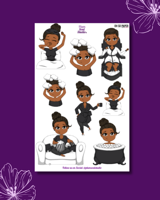 Oh So Paper All About Me Sticker Sheet