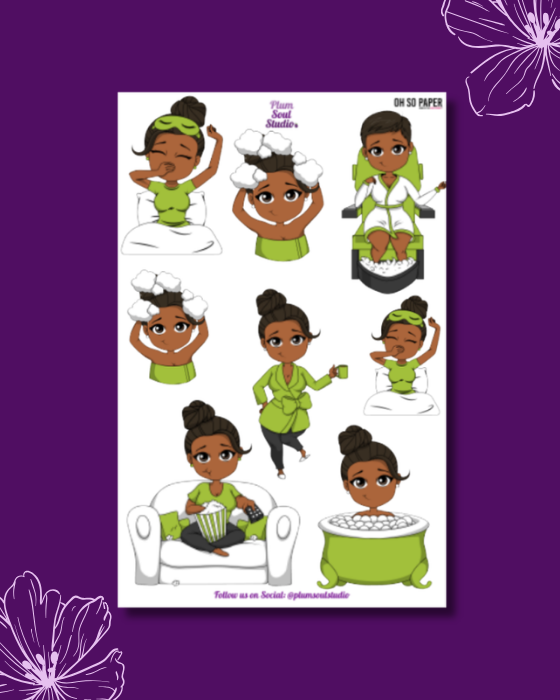 Oh So Paper All About Me Sticker Sheet