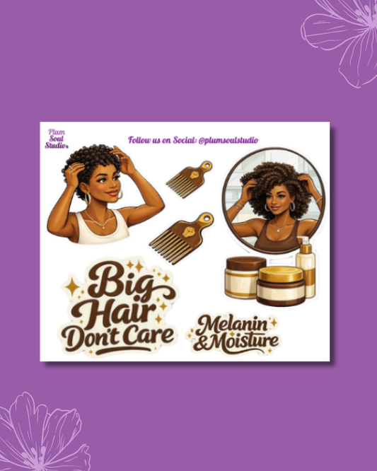 Melanin Moisture Mini Sticker Sheet