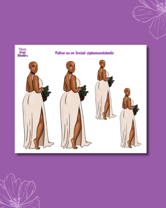 Down on the Farm Sundress Sticker Sheet Mini