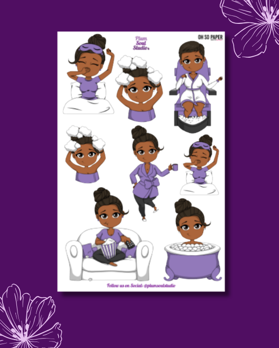 Oh So Paper All About Me Sticker Sheet