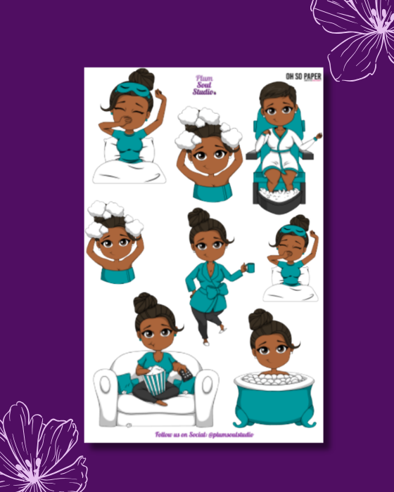 Oh So Paper All About Me Sticker Sheet