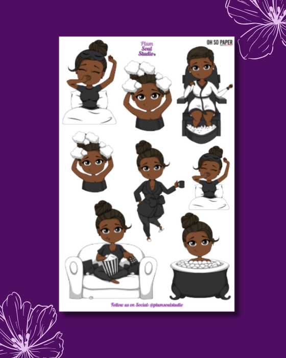 Oh So Paper All About Me Sticker Sheet