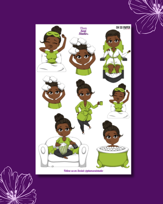 Oh So Paper All About Me Sticker Sheet