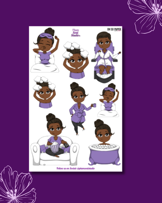 Oh So Paper All About Me Sticker Sheet