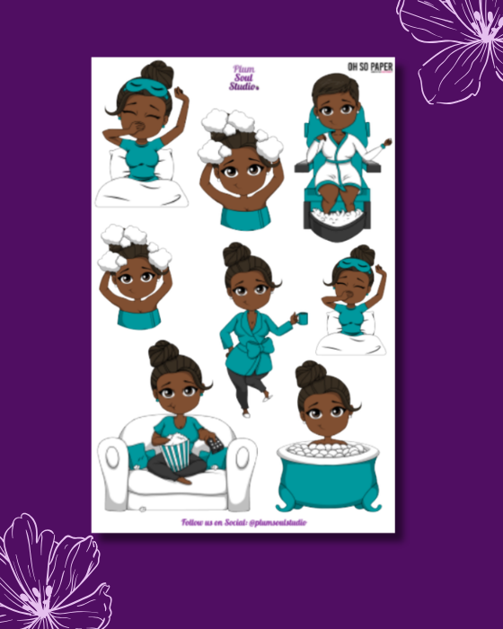 Oh So Paper All About Me Sticker Sheet